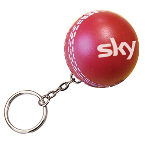 Stress Cricket Ball Keyrings