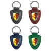 Templar Shield Leather Keyfobs  - Image 2