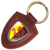 Templar Shield Leather Keyfobs  - Image 3
