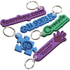 Embossed Foam Keyrings  - Image 3