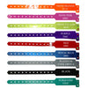 Vinyl ID Wide Face Wristbands  - Image 2