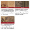 Real Wood Oblong Keyrings  - Image 2