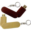 USB Eco Wooden Twist Flashdrives  - Image 2