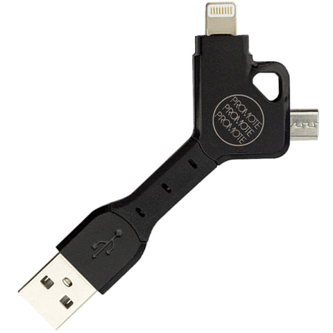 Y Cable Micro and Lightning USB Adaptors