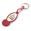 NEW! Shopper Trolley Coin Keyrings 12 Sided
