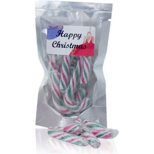 christmas candy cane pouches | Adband