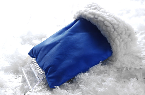 fleece glove ice scrapers | Adband