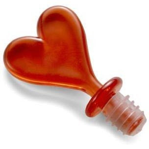 heart shape bottle stopper | Adband