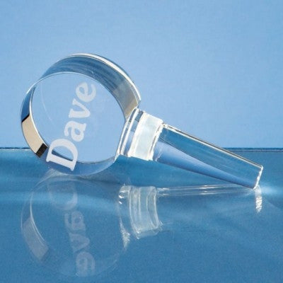 optical crystal glass bottle stoppers | Adband