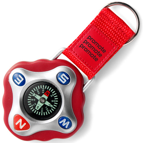 Plastic Compass Keyrings Promotional Sports and Fitness – Adband