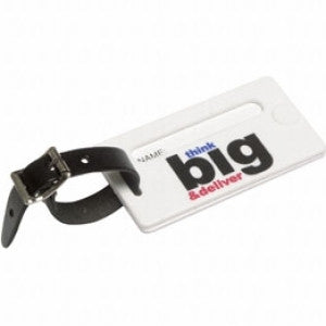 security luggage tag with plastic strap | Adband