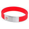 silicone wristbands with metal clip | Adband
