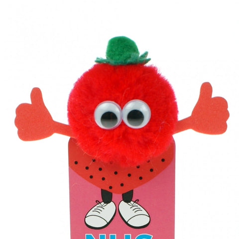 strawberry logobug bookmarks | Adband