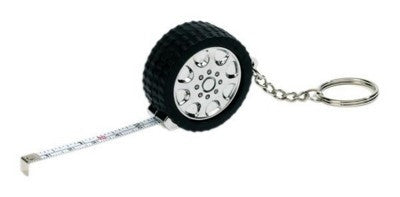tyre tape measure keyrings | Adband