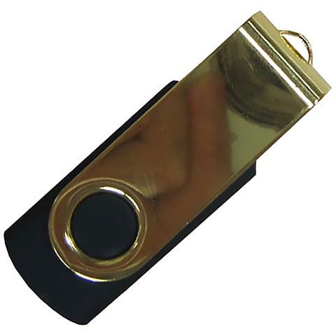 USB Gold Edition Twist Flashdrives