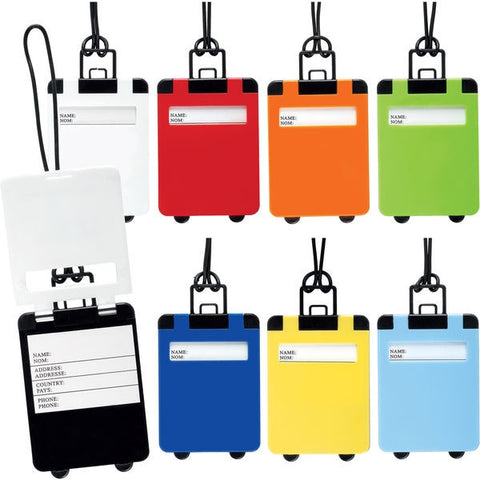 value plastic luggage tags | Adband