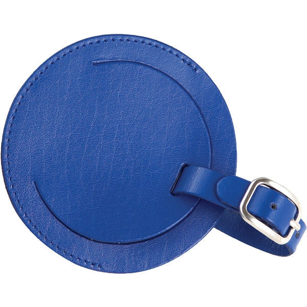 Round top luggage tags